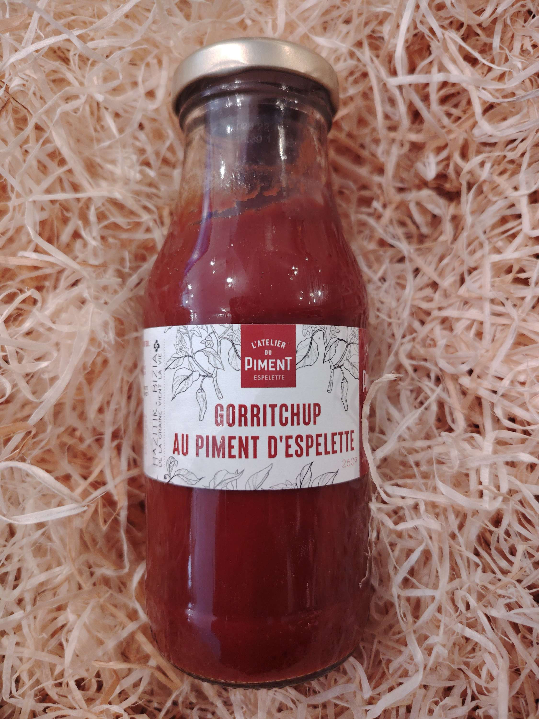 Gorritchup au Piment d'Espelette /260g