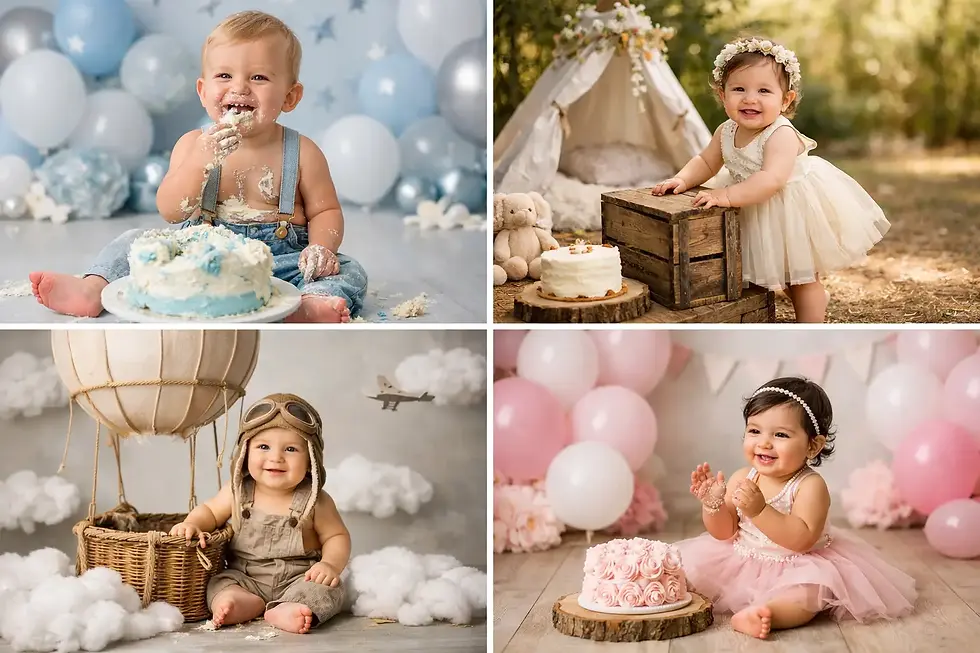 12 First Birthday Photoshoot Ideas