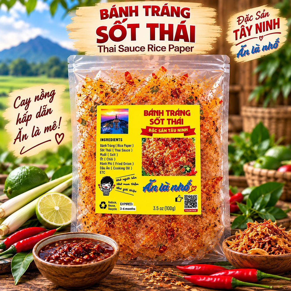 Bánh Tráng Sốt Thái