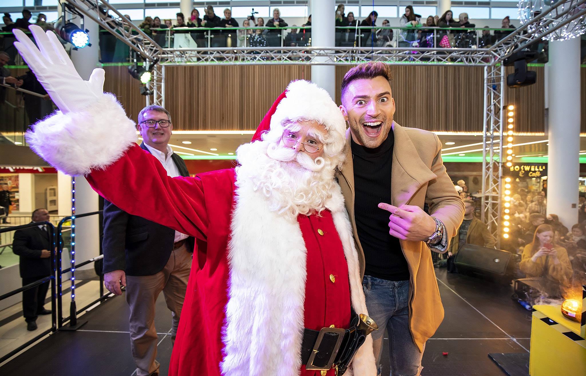 Santa with Jake Quickenden