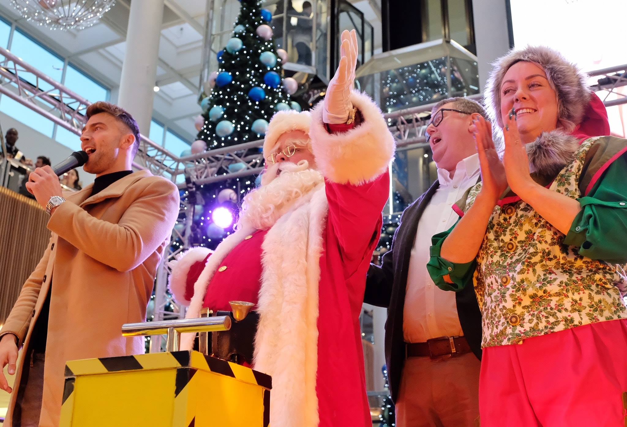 Santa with Jake Quickenden
