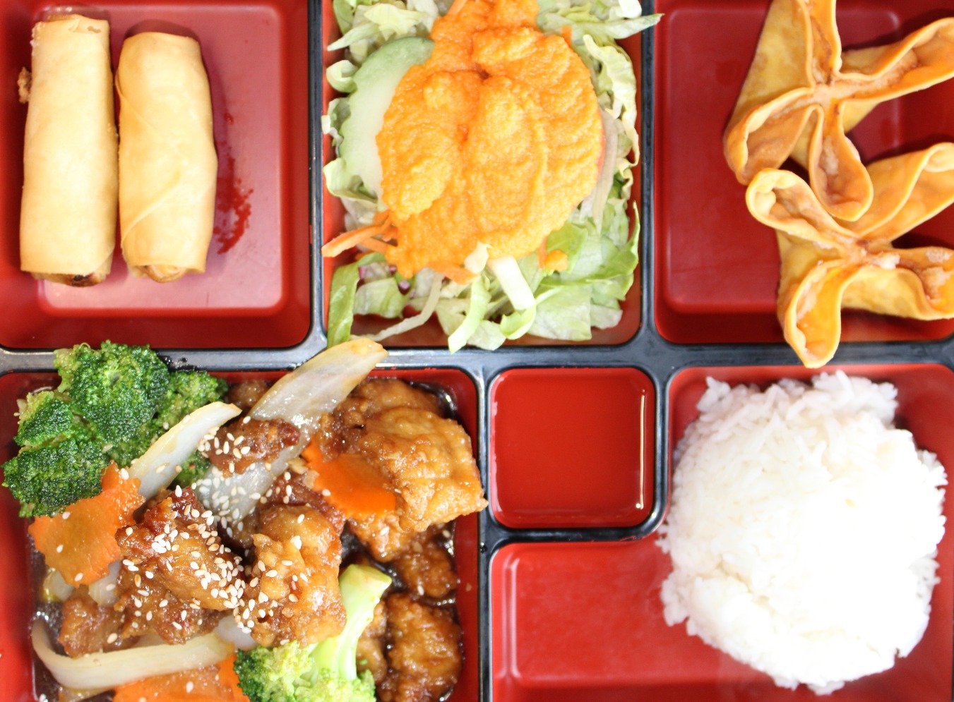 Arranged Food and Objects