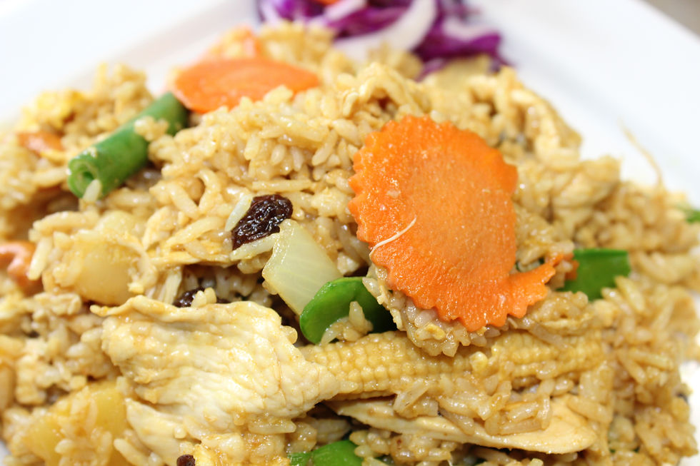 Arranged Food and Objects