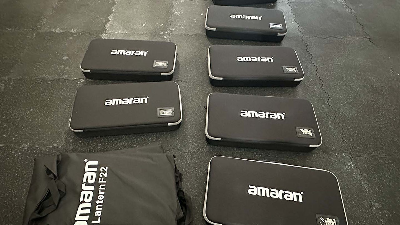 aputure amaran studio video lights