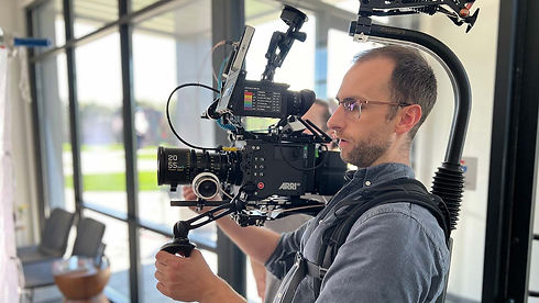behind the scenes with visionaery productions. director of photography harley dean with the arri alexa 35