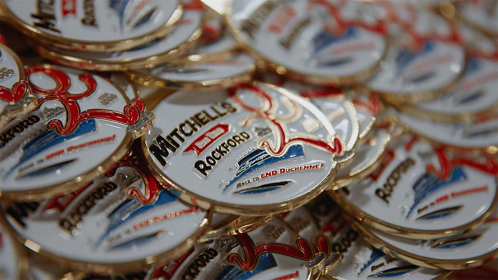 Mitchell's Run participation medal