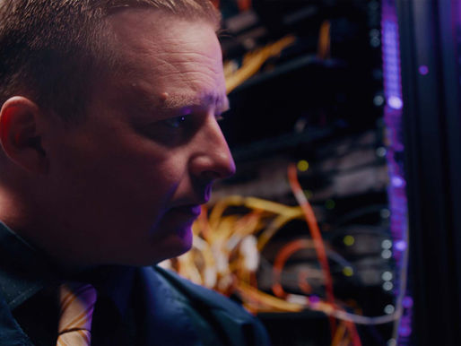 Jim Tyler, IT Director at Niles Community Schools during ThreatLocker video shoot with Visionaery Productions