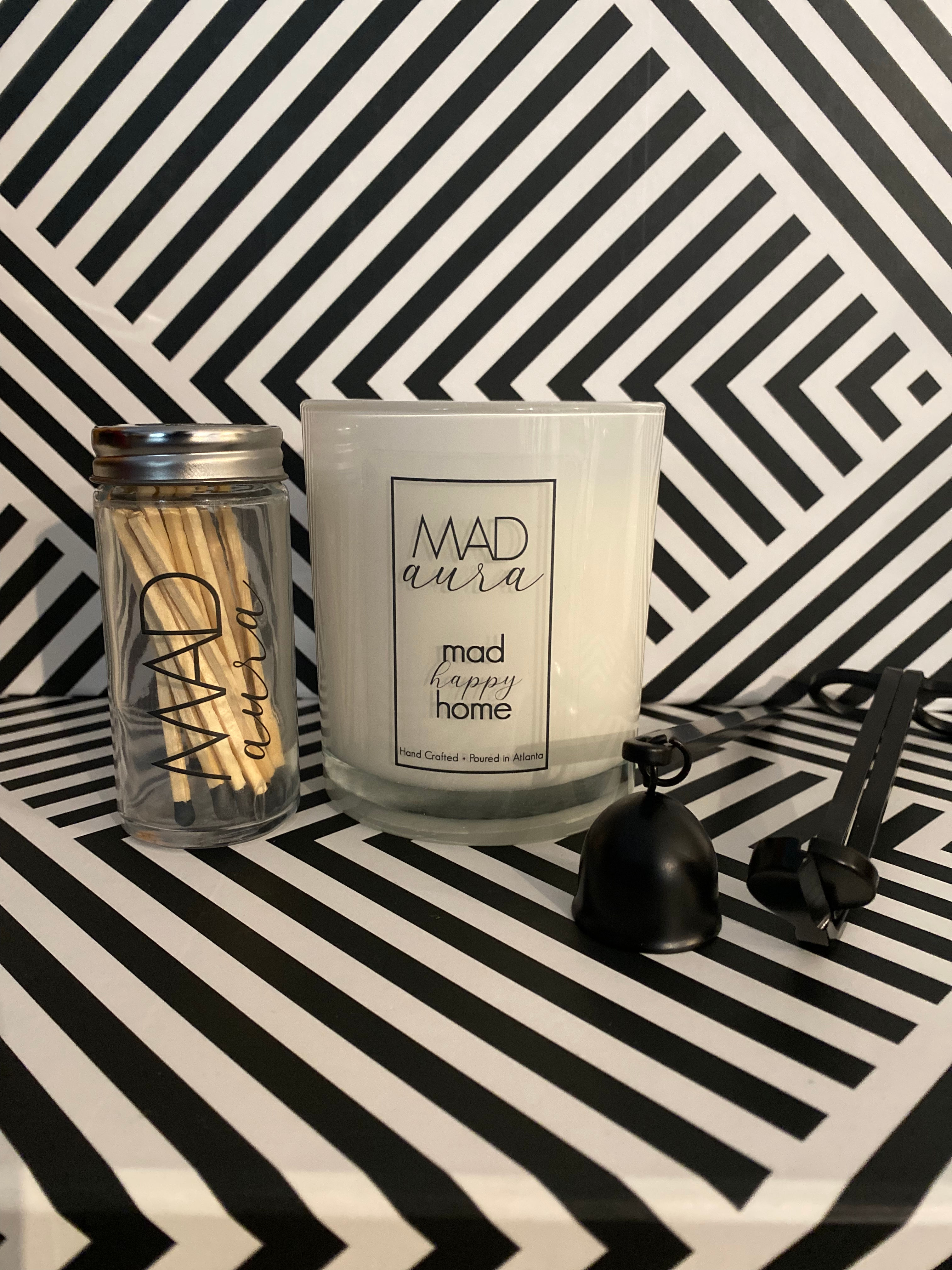 Gift Set : Candle, Care Tools & Matches