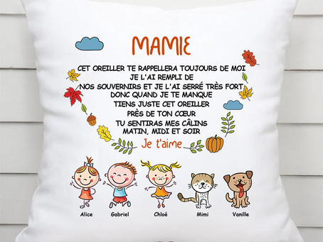 Idées de cadeau fête des grand mère qui feront fondre son cœur