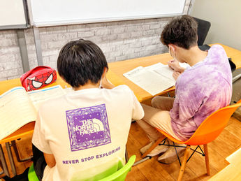 自習風景～人に教えられるようになると～