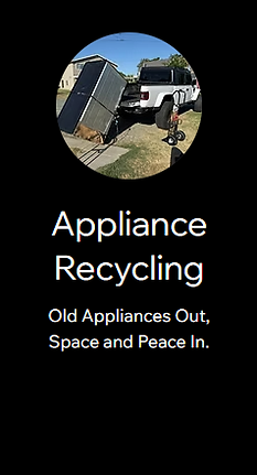 TNR Hauling providing appliance recycling services in Fairfield, CA