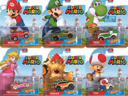 Hot Wheels & Nintendo team up