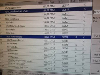 Rumor: GameStop Germany potentially reveals Nintendo Switch titles
