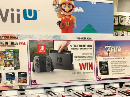 GAME stores in UK seem to be advertising the Switch with Zelda at launch