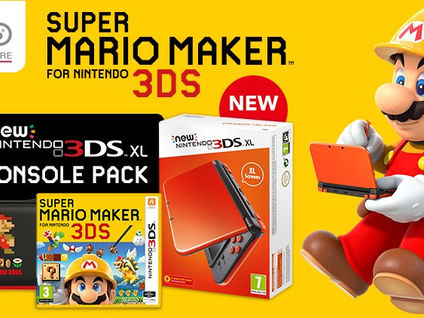 Nintendo UK: Super Mario Maker 3DS XL bundle is now available to order from the Nintendo UK Store