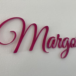 Zelfklevende naam acryl