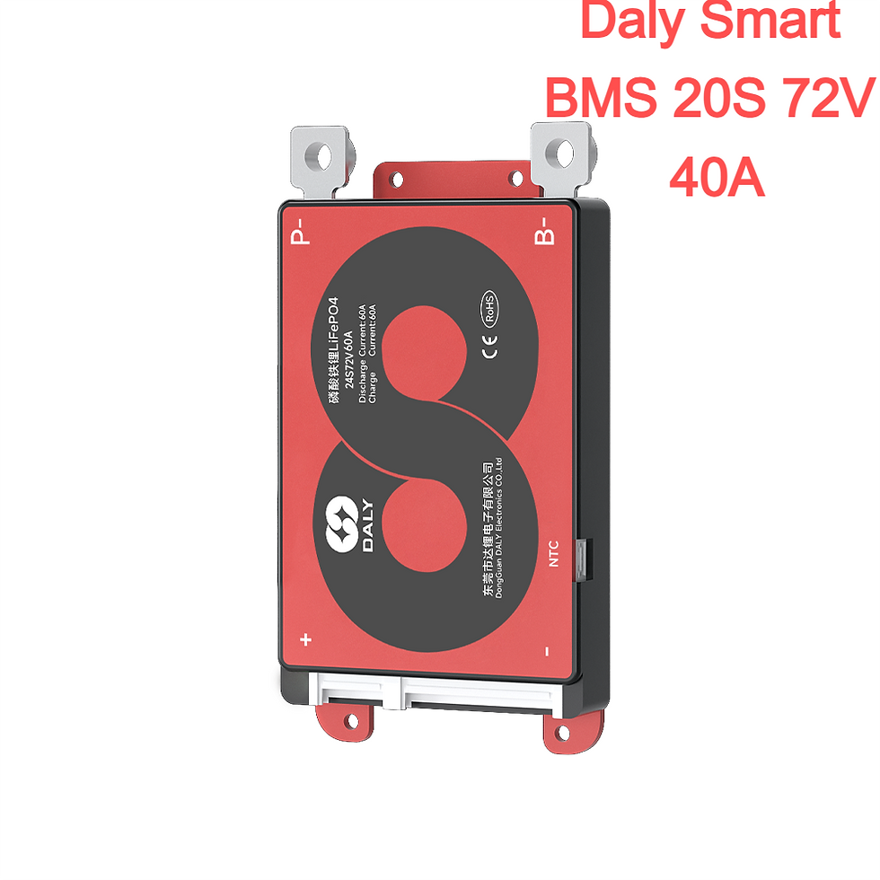 Daly Smart BMS 20S 72V 40A – Li-ion Akıllı Batarya Yönetim Ünitesi