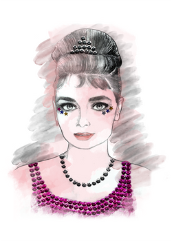 Ilustração Bonequinha de Luxo