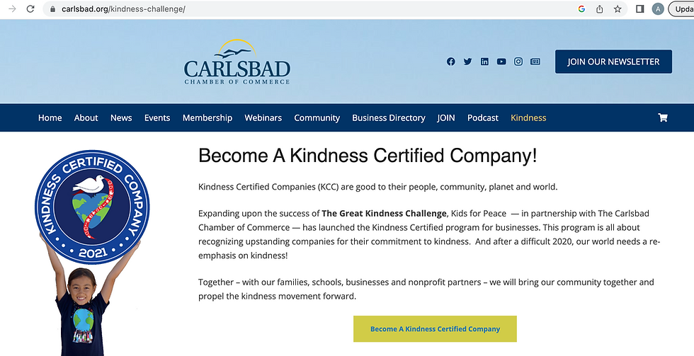 Featured On Your Chamber's Website