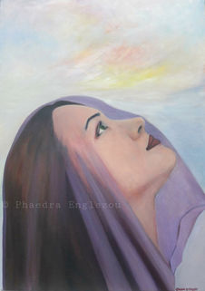 Prayer | Acrylic on canvas | 50x70 cm | 2018