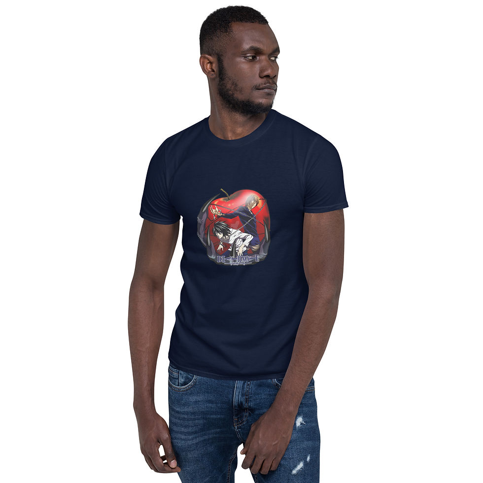 Minijatura: Death Note Unisex T-Shirt Light Yagami, Ryuk, Misa Amane Anime Graphic Tees
