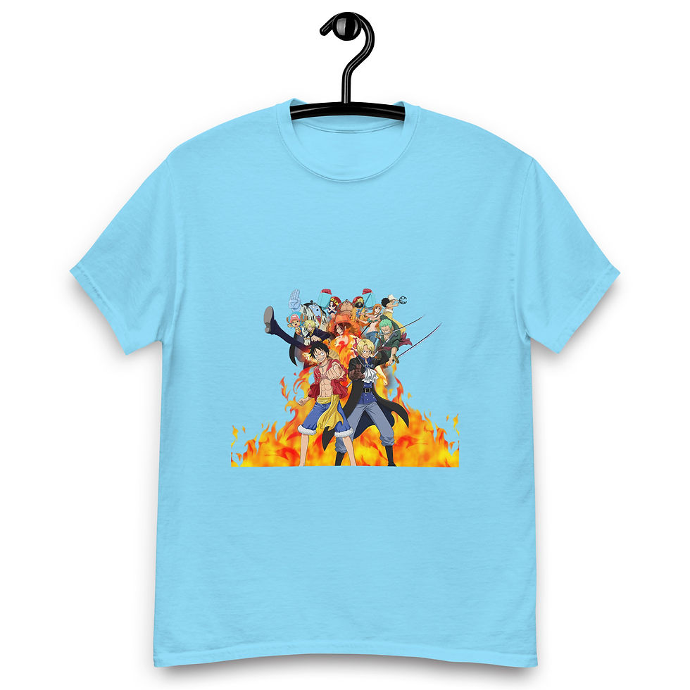 Thumbnail: One Piece tees Monkey D. Luffy, Nami, Roronoa Zoro, Shanksn Anime Graphic Tshirt