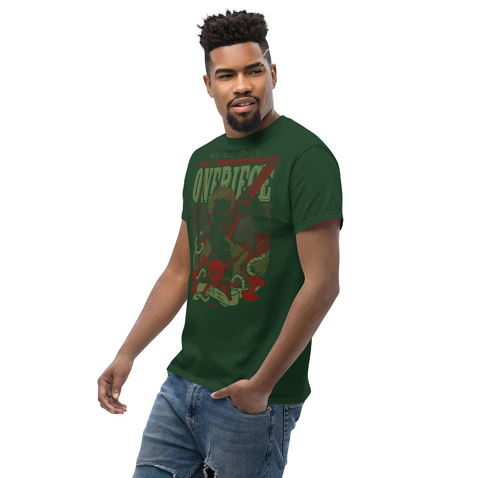 縮圖：One Piece Anime Tees | Roronoa Zoro T-Shirt | Roronoa Zoro Tees | Anime T-Shirt