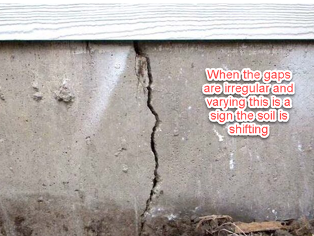 Foundation Settling- What to look for