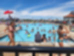 Poolside in the Summer