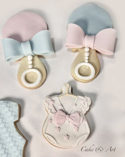 biscotti decorati baby Shower