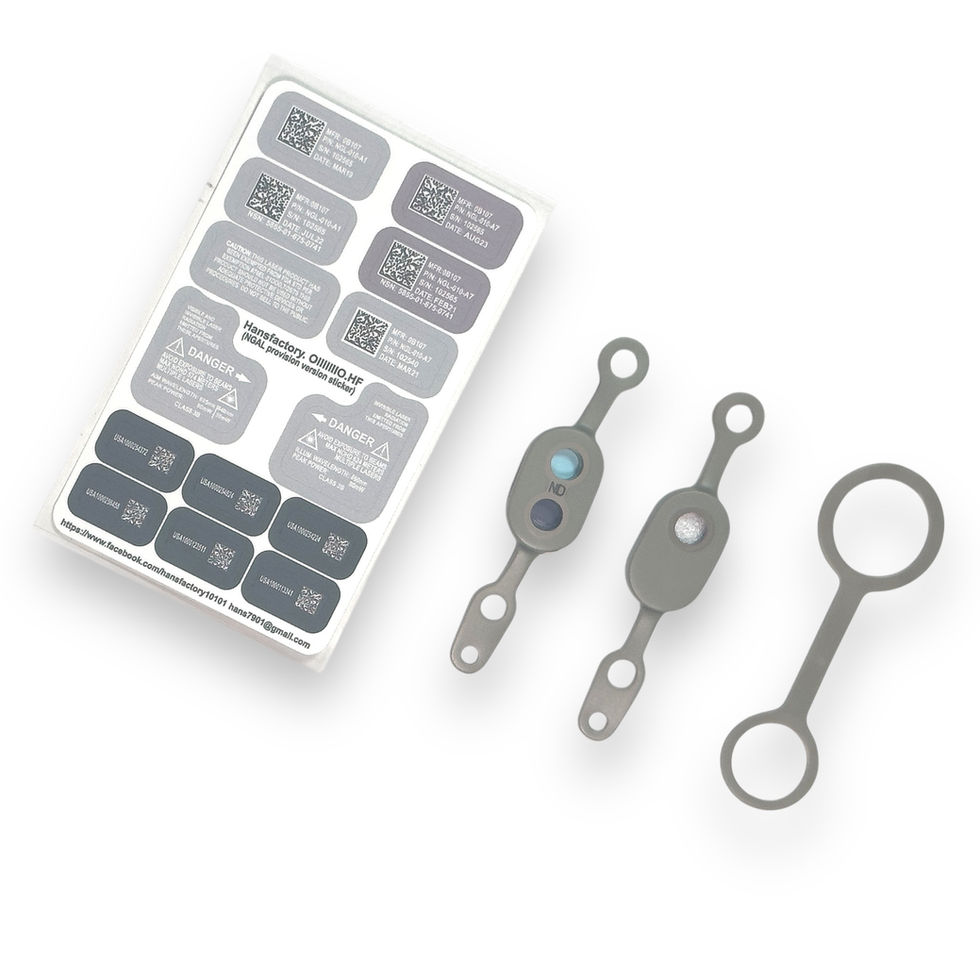 Hans Factory NGAL functional filter and sticker set