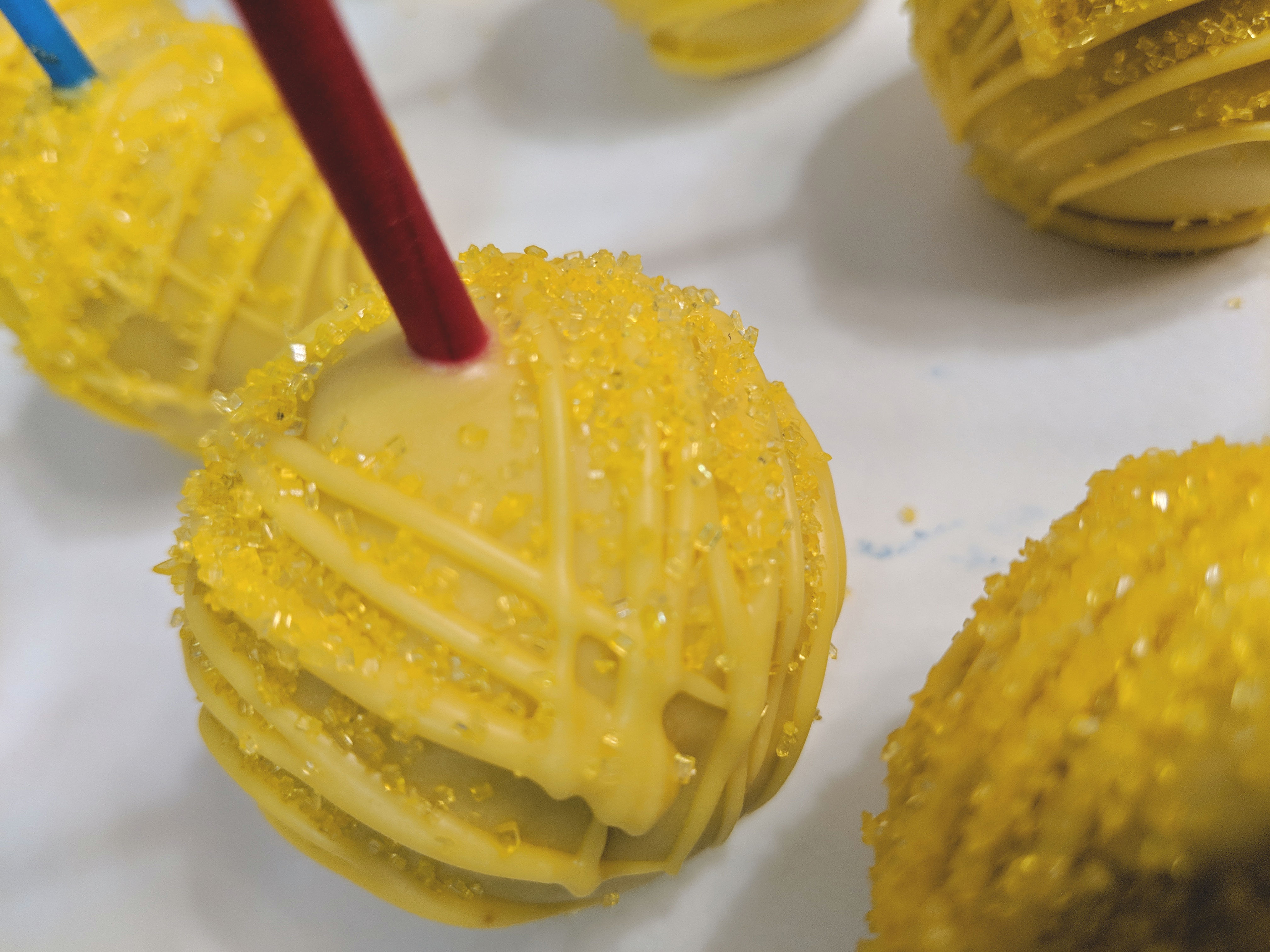 Sugar Sprinkled Cake Pops