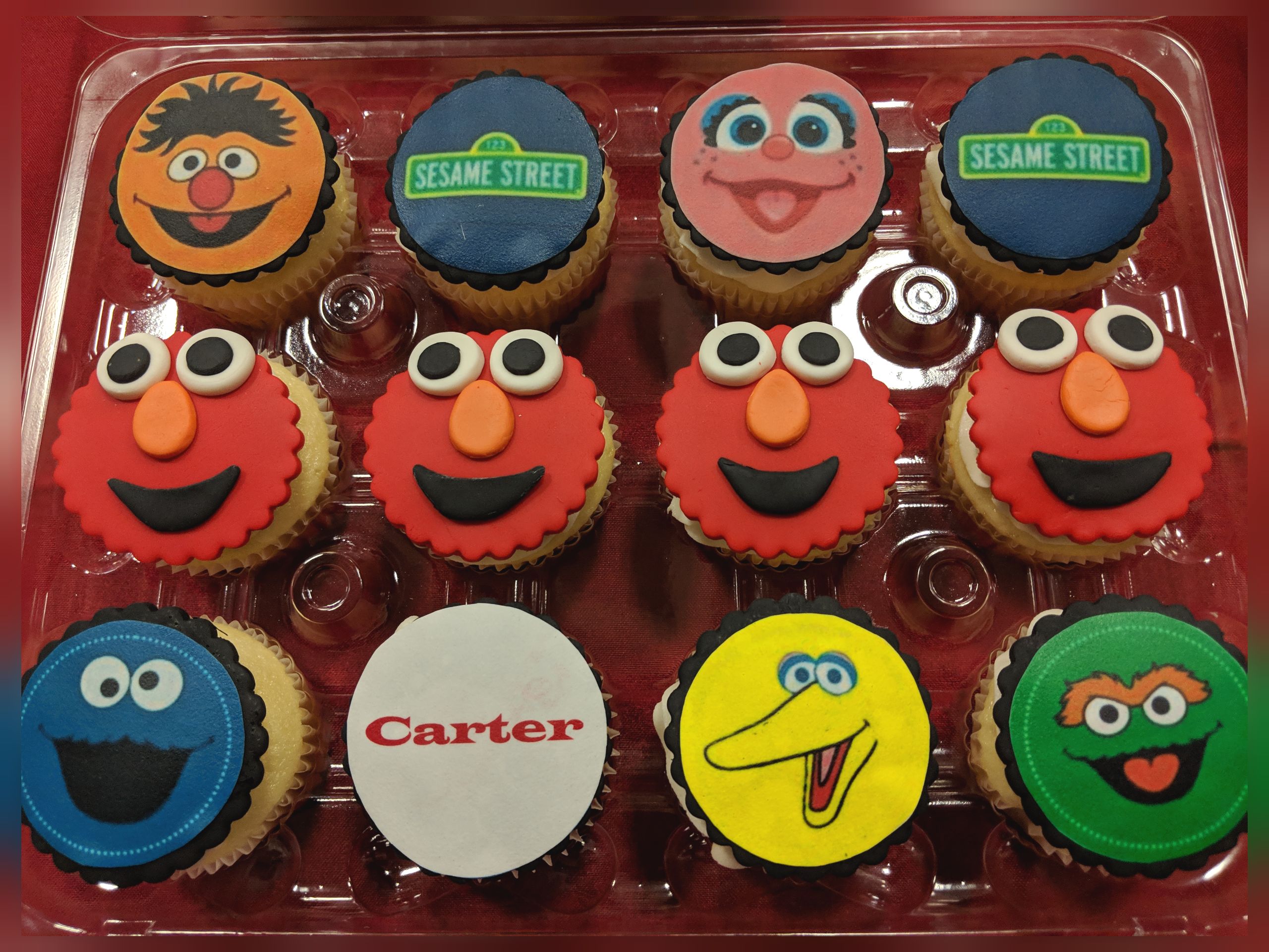 Sesame Street Cupcakes