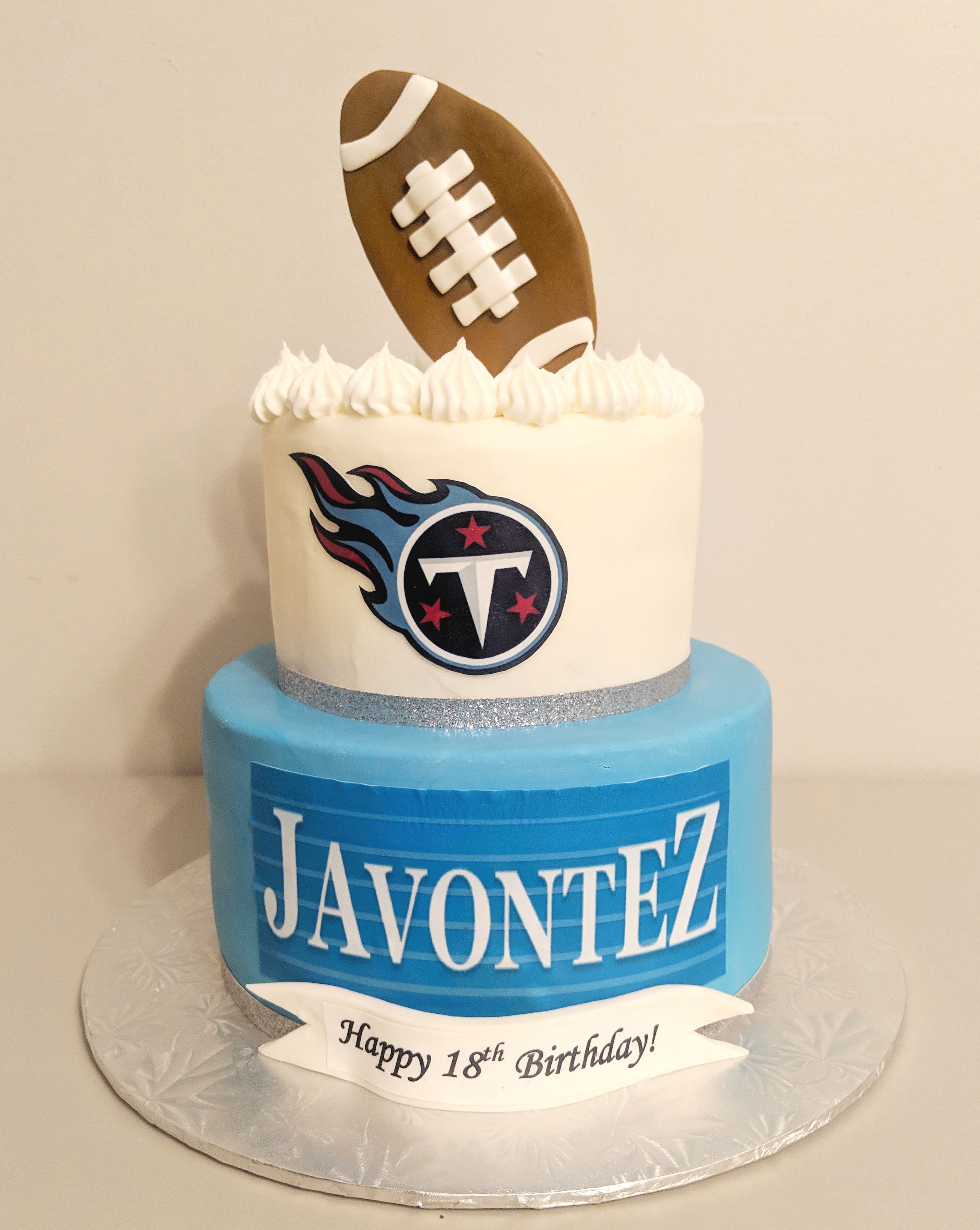 Titan Up Birthday Cake