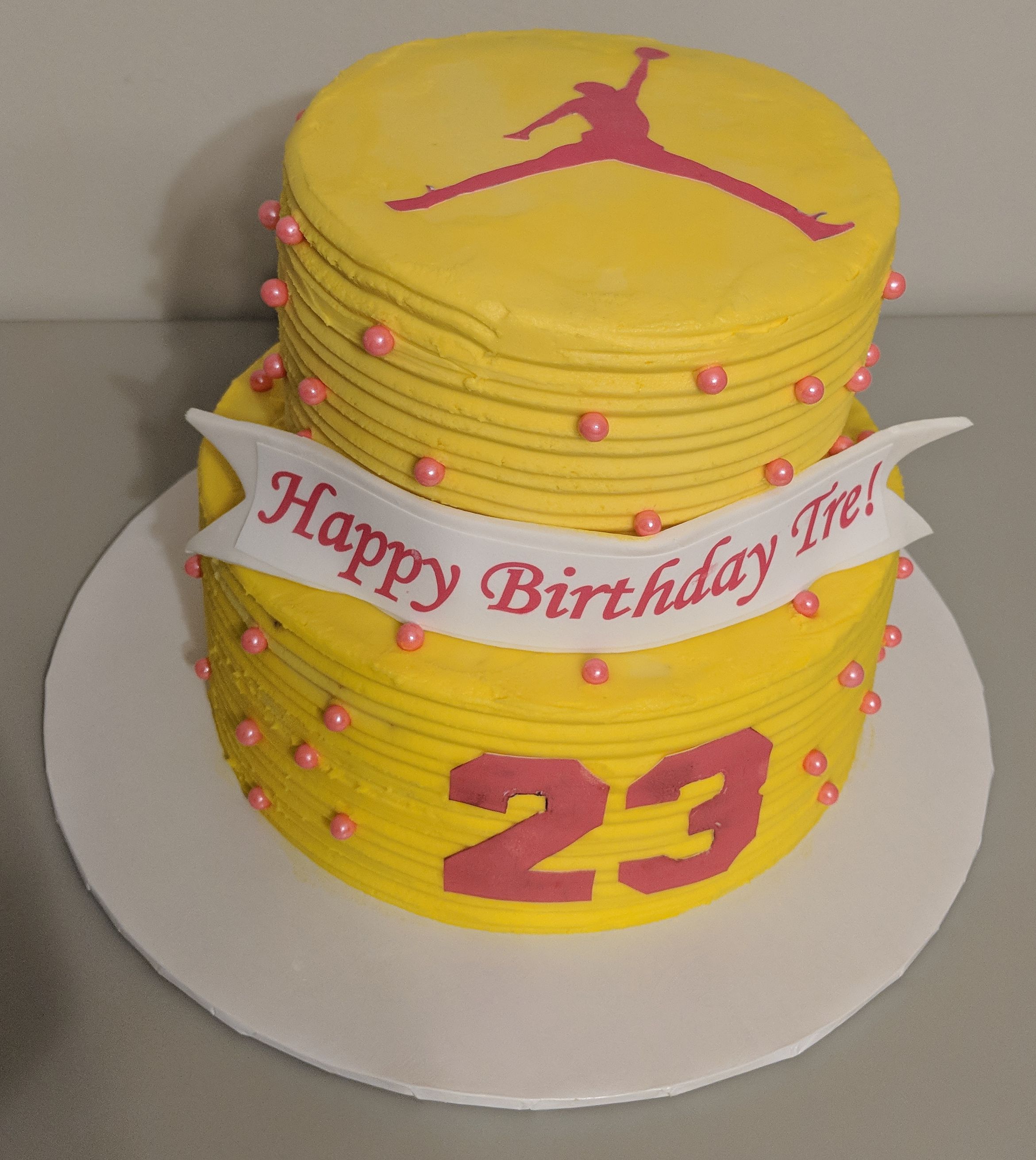 Jordan Birthday Cake