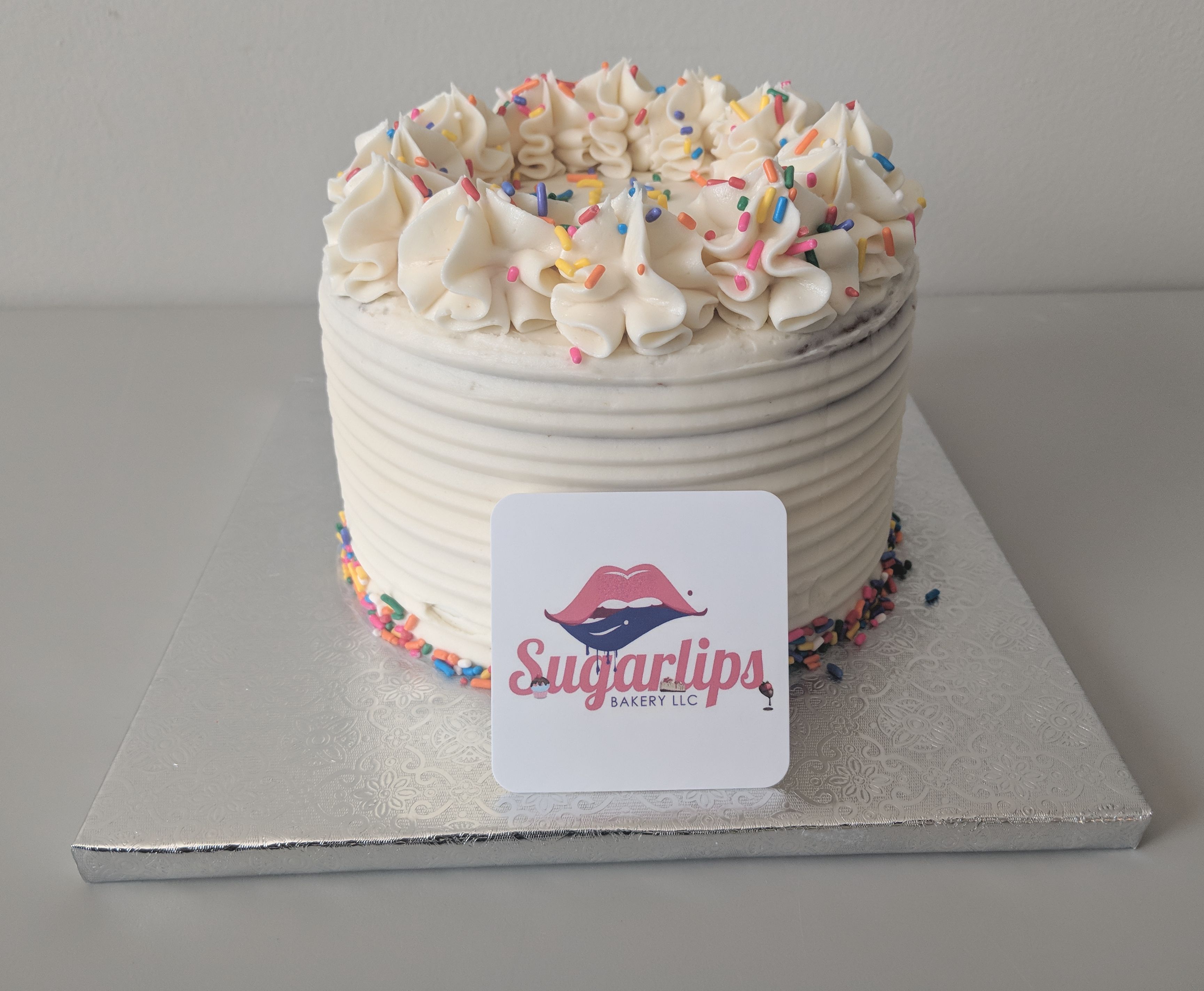 Personal Birthday Cake (Confetti)