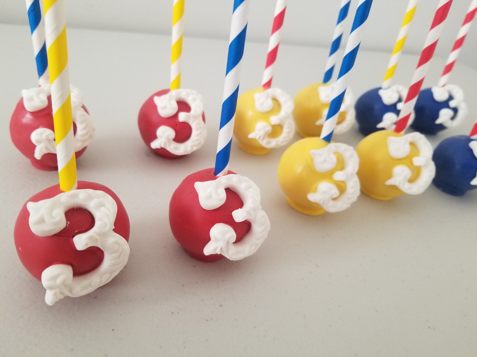Carnival Cake Pops