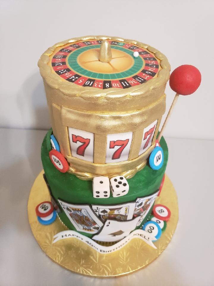Slot Machine Cake