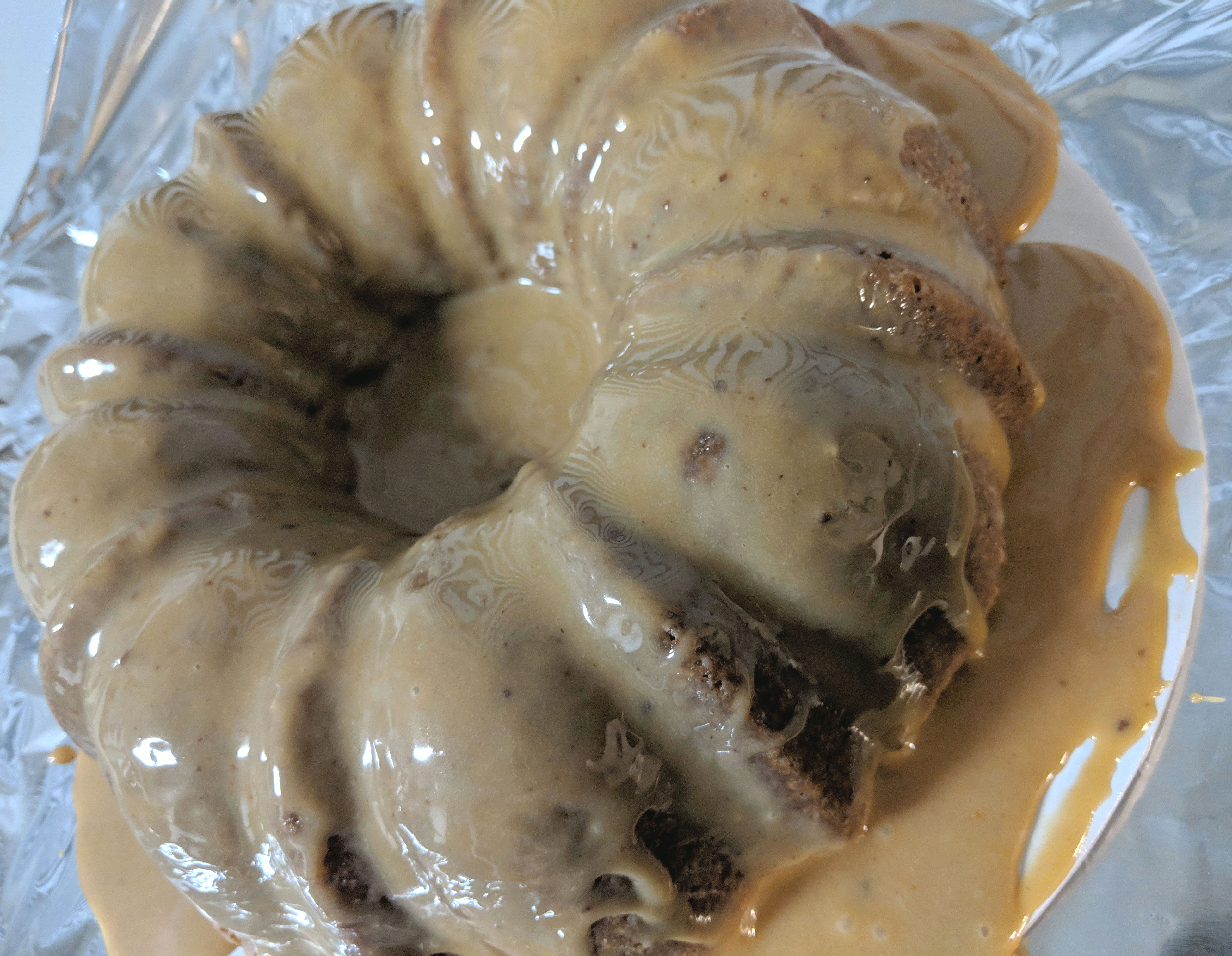 Toffee Caramel Pound Cake