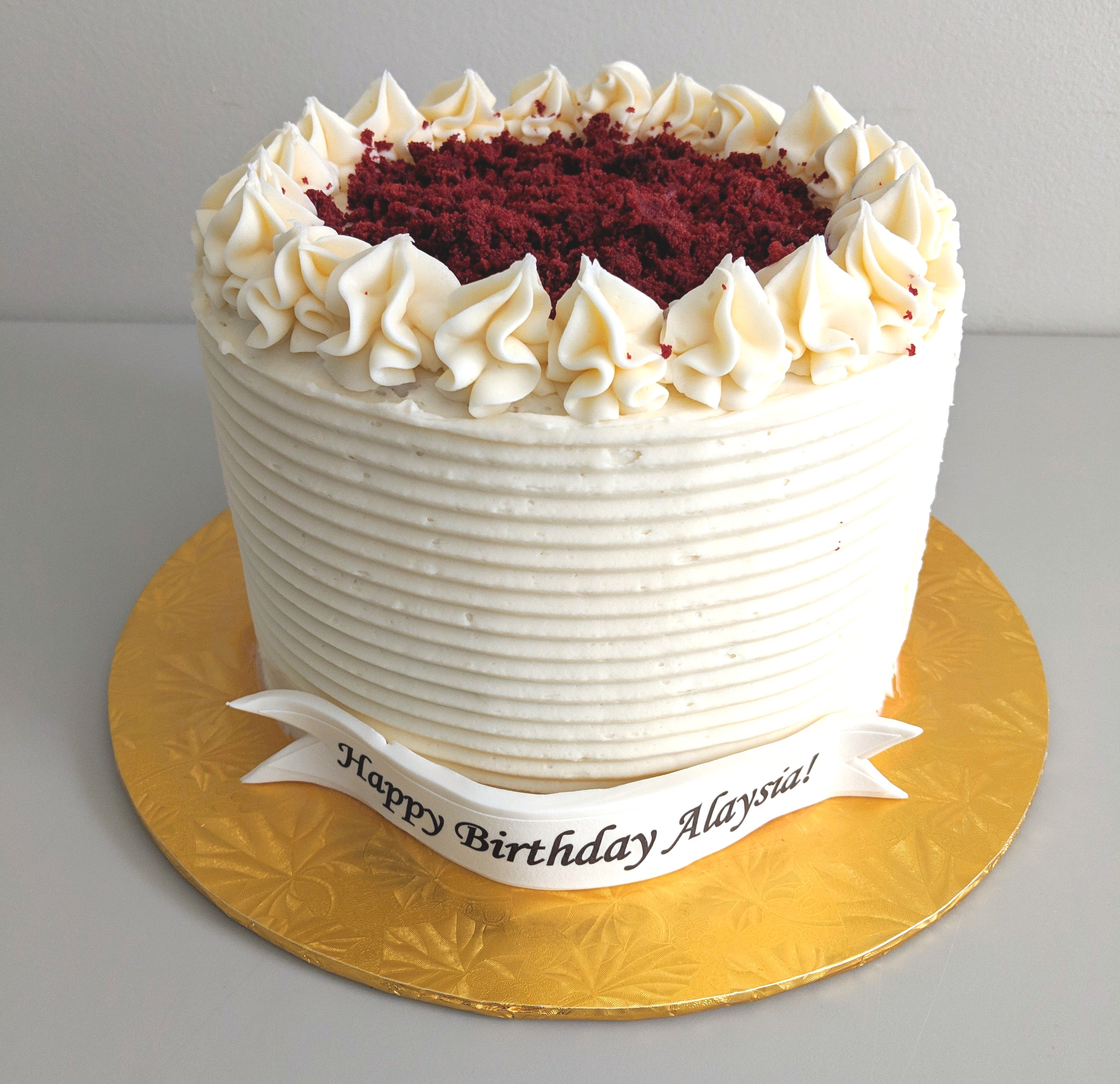 Red Velvet Birthday Cake