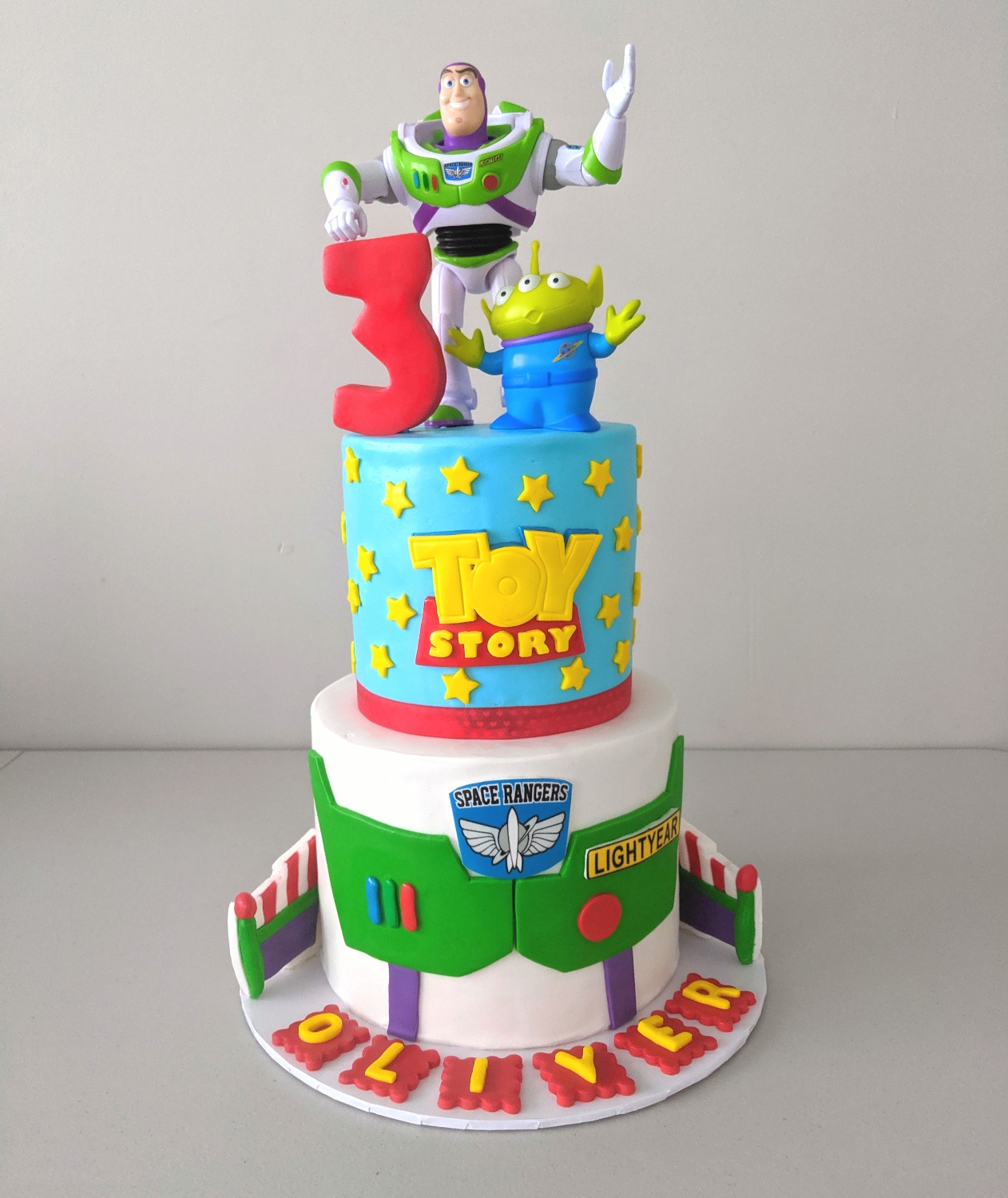 Buzz Lightyear Birthday Cake