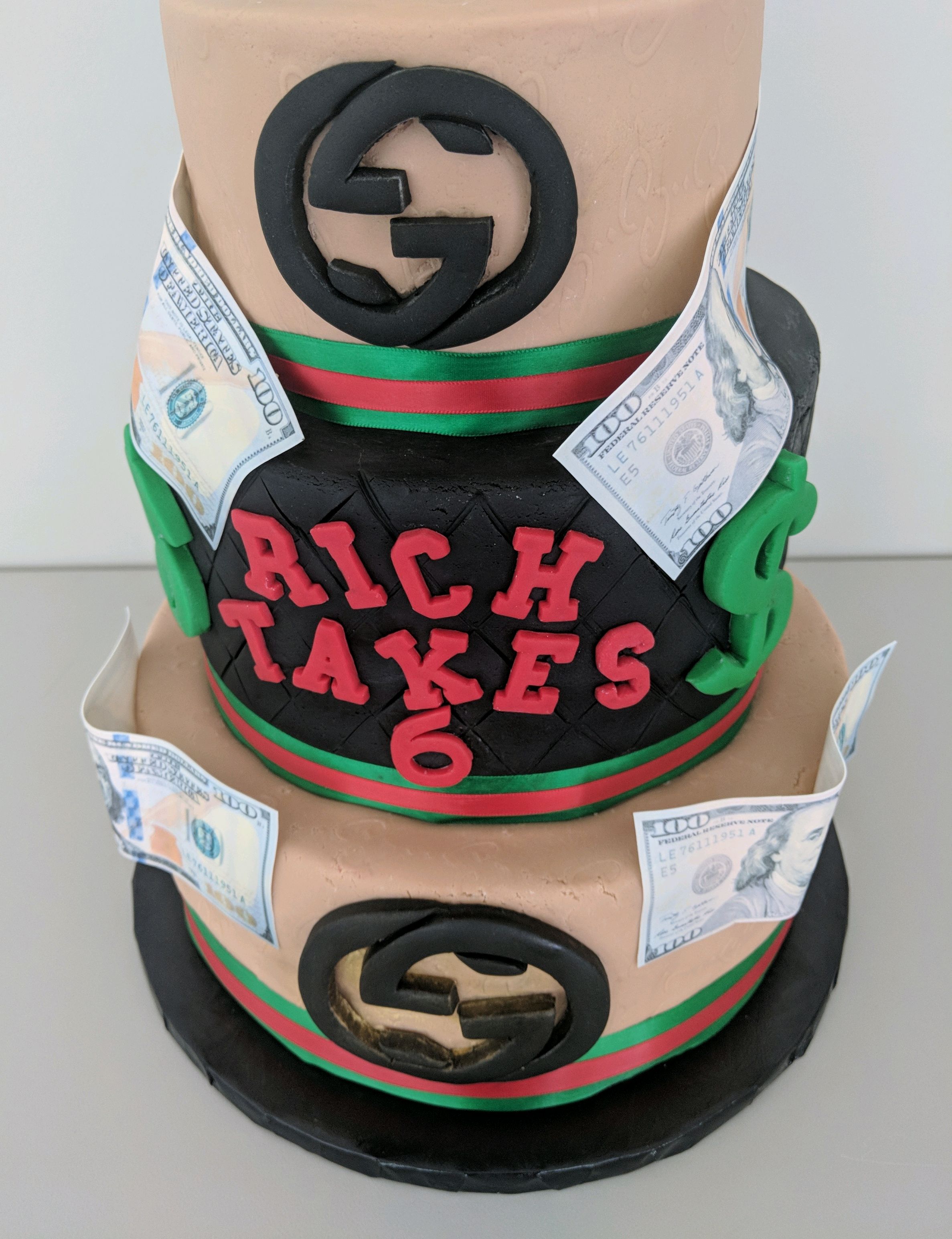 Gucci Birthday Cake