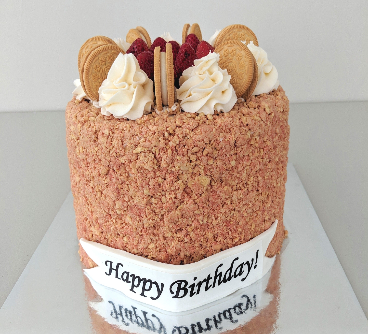 Strawberry Shortcake Cake