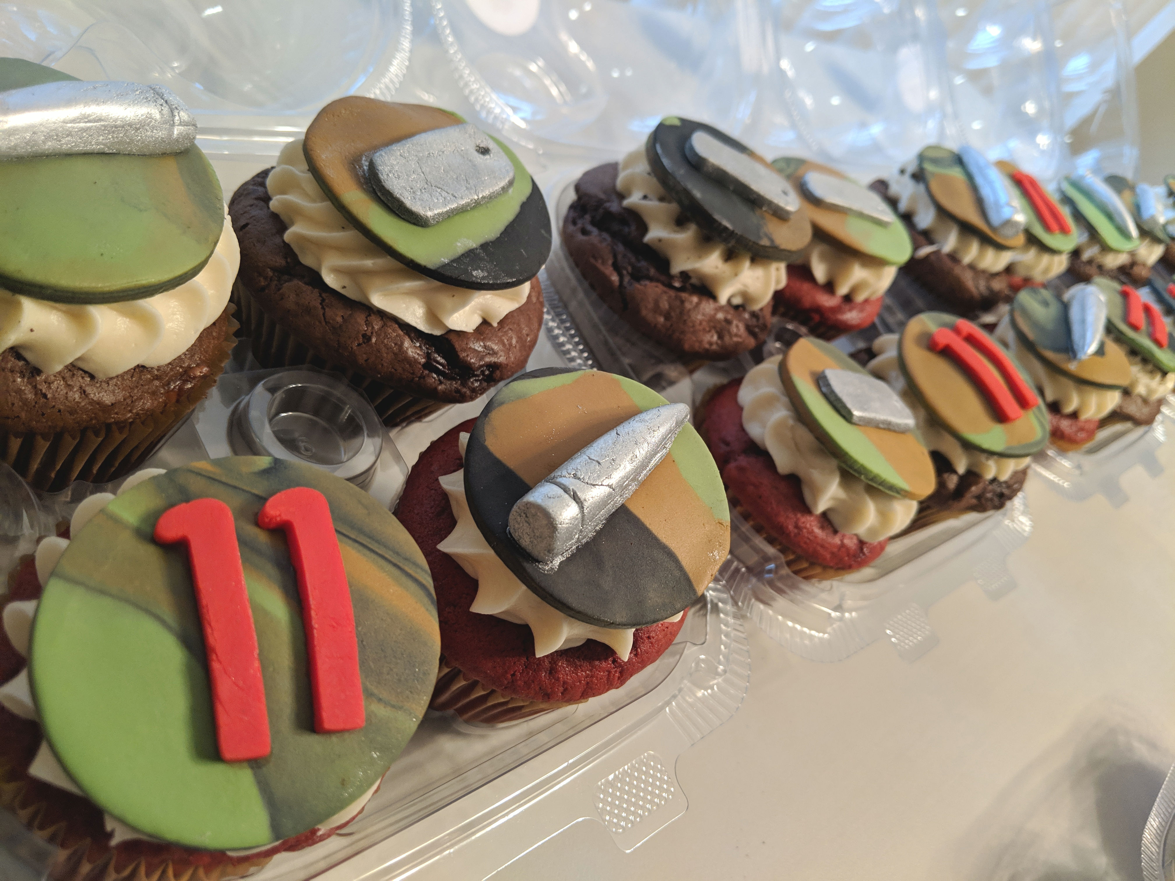 Fortnite Themed Cupcakes