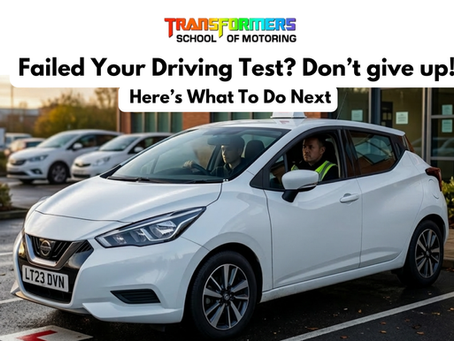 How to Recover from a Failed Driving Test