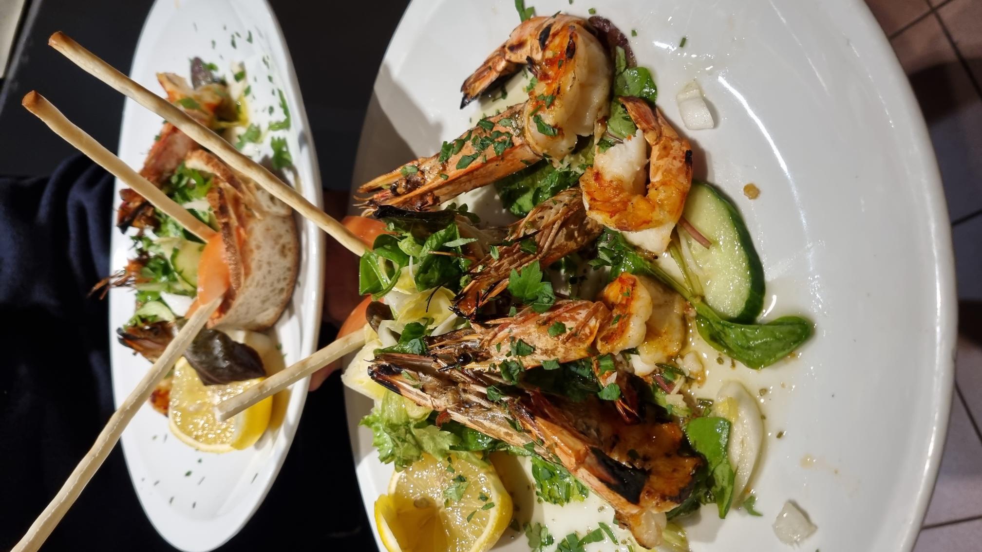 Arranged Food and Objects