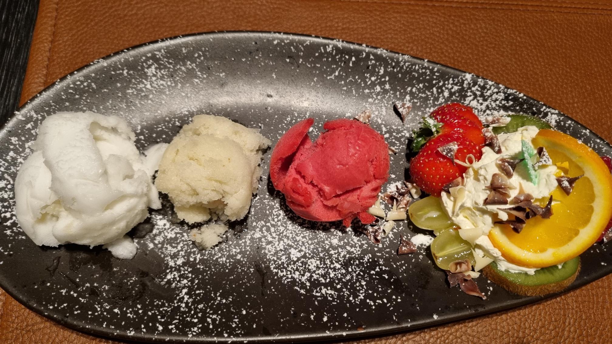 Arranged Food and Objects