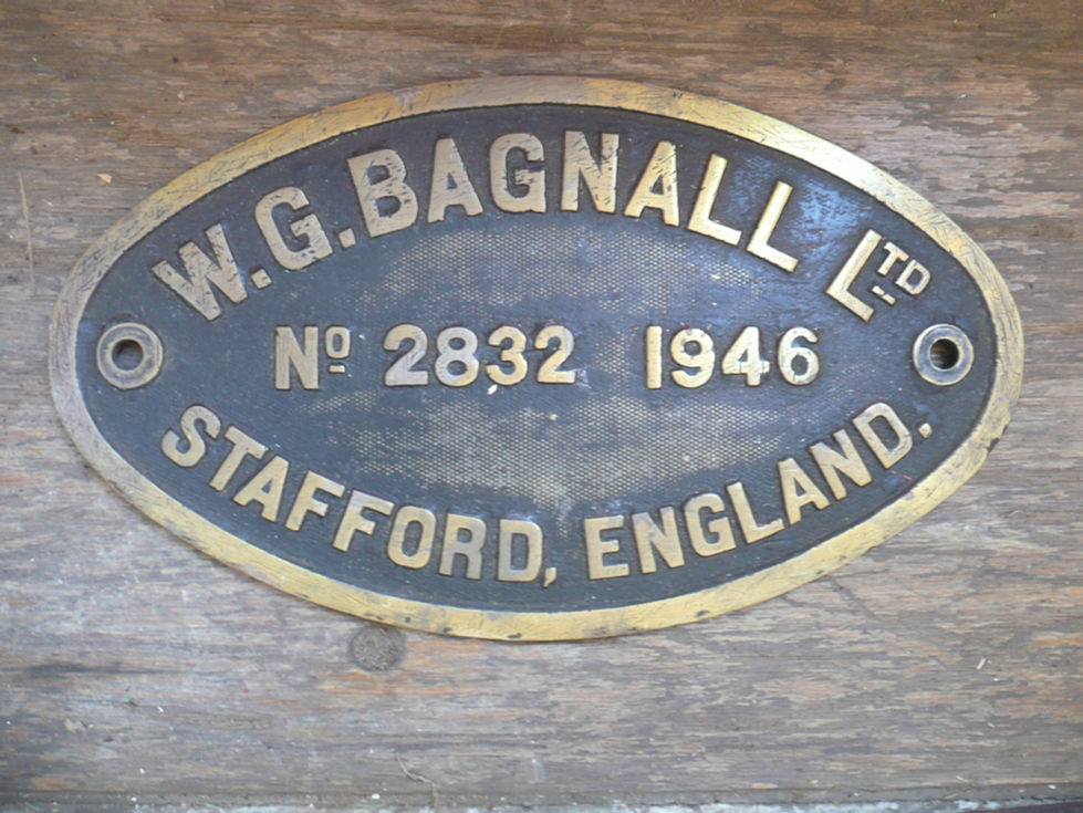 Bagnall #2832 EAR 2601