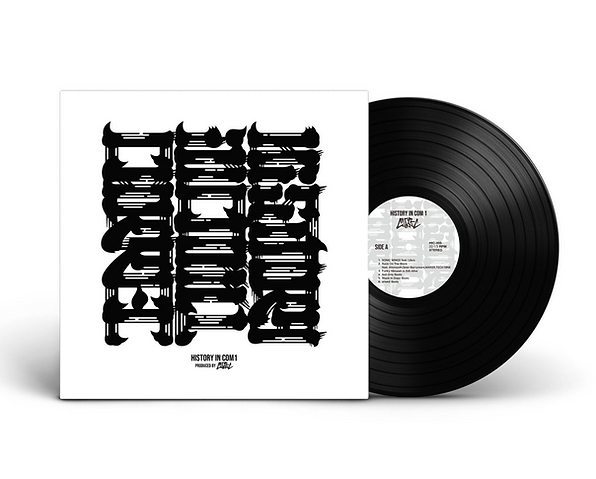 HISTORY IN COM 1 Vinyl cover