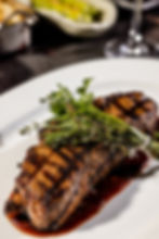 steakhouse restaurant photography